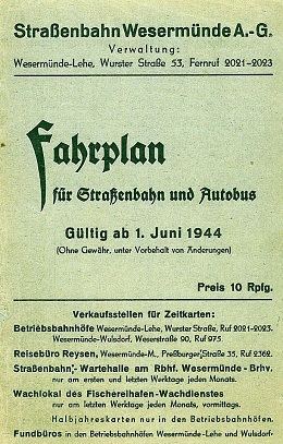 Fahrplan 1944