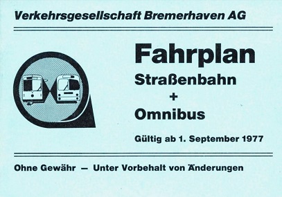 Fahrplan 1977