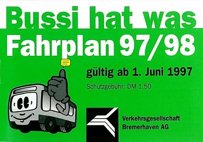 Fahrplan 1997